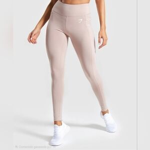 Gymshark Women's Beige Leggings Size Small